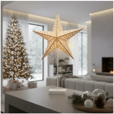Brilagi - LED Vánoční dekorace LED/3xAA 62x40 cm hvězda 1v1108-OEM1 – Hledejceny.cz