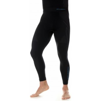 Brubeck Pánské funkční kalhoty Thermo s dlouhými nohavicemi Black