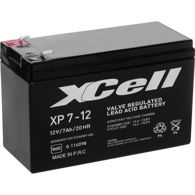 XCell XCEXP712F2 12V 7Ah – Zbozi.Blesk.cz