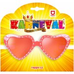 Rappa Karnevalové brýle srdce – Sleviste.cz