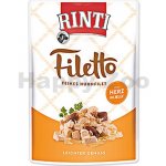 Rinti Dog Filetto Adult kuře a kuřecí srdce v želé 100 g – Hledejceny.cz