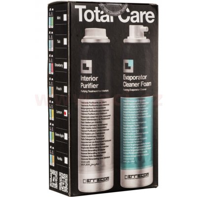 pěnový čistič výparníku + čistič klimatizace a interiéru vozidla (sprej 60 ml+100 ml) - citron – Sleviste.cz