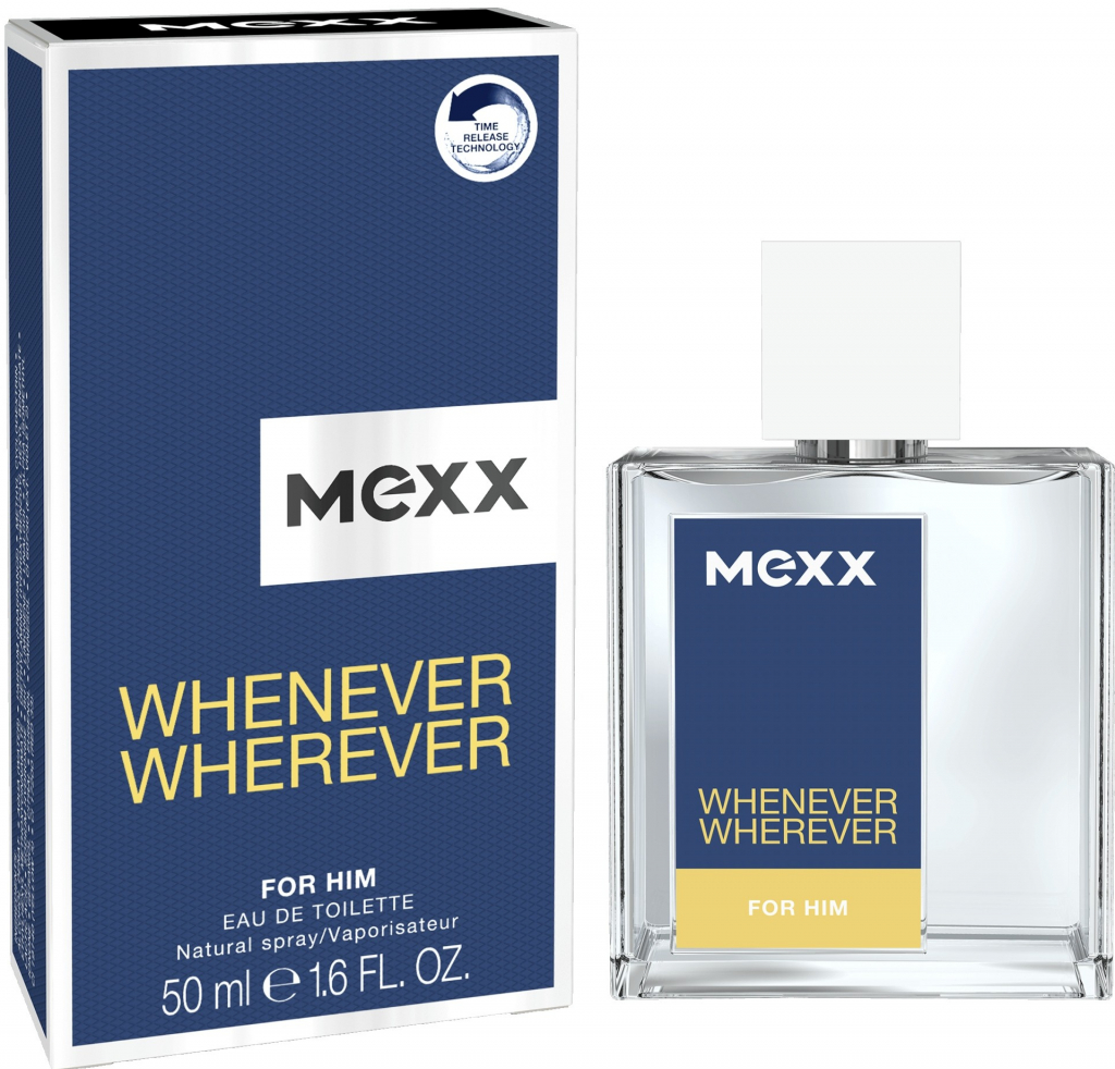 Mexx Whenever Wherever toaletní voda pánská 50 ml