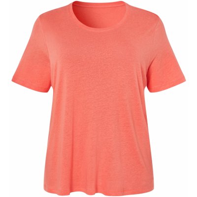 esmara Dámské lněné triko korálová – Sleviste.cz