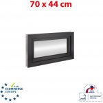 Okna Hned Plastové okno 70x44 cm (700x440 mm) antracit/bílá sklopné – Zbozi.Blesk.cz