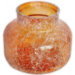 Sklo váza oranž 16/19cm – Hledejceny.cz
