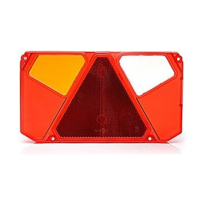 WAS Kryt světla W125 LED levý s výřezem na SPZ – Hledejceny.cz