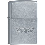Zippo benzínový STAMP STREET CHROME – Zboží Dáma