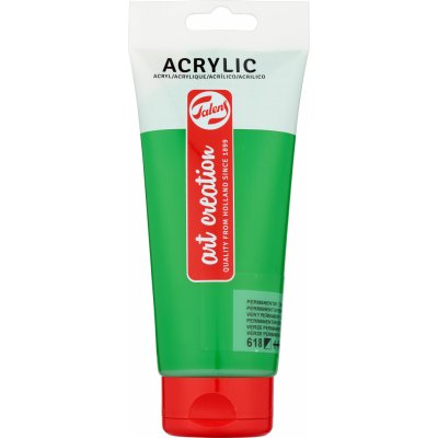 ArtCreation Akrylová barva 200 ml Permanent Green Light – Hledejceny.cz