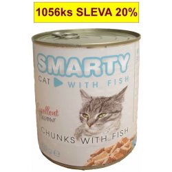 Smarty Cat Rybí chunks 810 g