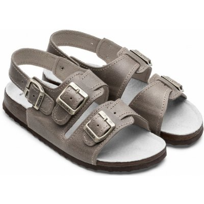 Protetika sandále s rehabilitačními prvky T 17 šedá – Zboží Dáma