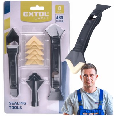 EXTOL 945190 sada na tmelení, 8ks, ABS plast – Sleviste.cz