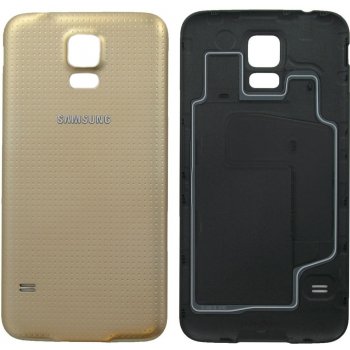 Kryt Samsung Galaxy S5 G900F zadní zlatý