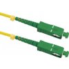 síťový kabel Qoltec 54283 Optic Patchcord SC/APC-SC/APC, Singlemode, 9/125, G652D, Simplex, 3m