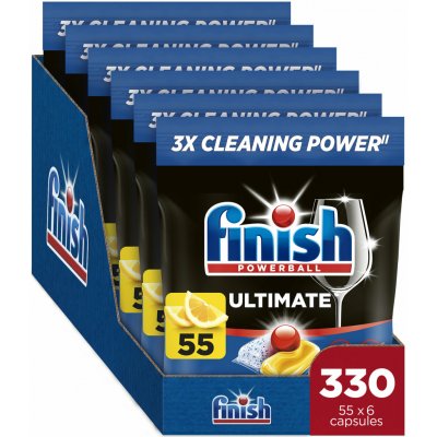 Finish Ultimate All in1 kapsle do myčky Lemon 330 ks – Hledejceny.cz