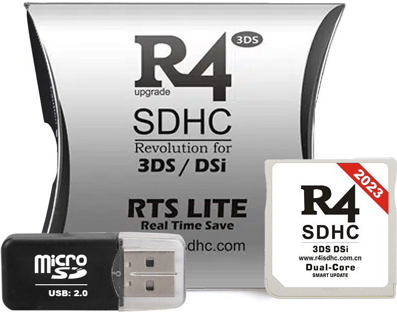 R4i Dual-Core sdhC RTS karta Nintendo