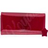 Peněženka Gregorio Dámská lesklá kožená peněženka N106 červená