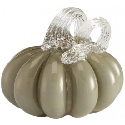 Skleněná dekorace Pumpkin Khaki 8 cm COOEE Design – Hledejceny.cz