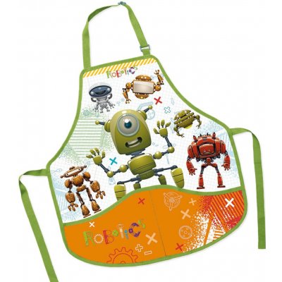 Argus Dětská pracovní zástěra Roboti 50 × 55 cm 1 kus – Hledejceny.cz