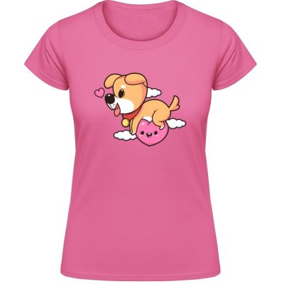 Gildan Design Soft-Style se srdíčkem a psem Azaela – Sleviste.cz