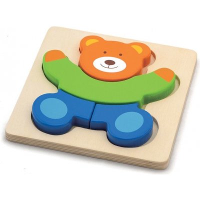 Studo Wood Puzzle medvěd – Zboží Mobilmania