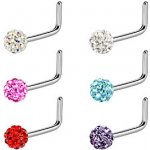 Marre piercing nosovka chirurgická ocel se swarovski krystalky HWNOSEL21 – Zboží Mobilmania