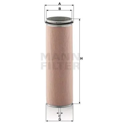 MANN FILTER Vzduchový filtr CF 1600 – Hledejceny.cz