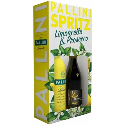 Pallini Limoncello & Prosecco 26% 2 × 0,2 l (holá láhev) – Sleviste.cz