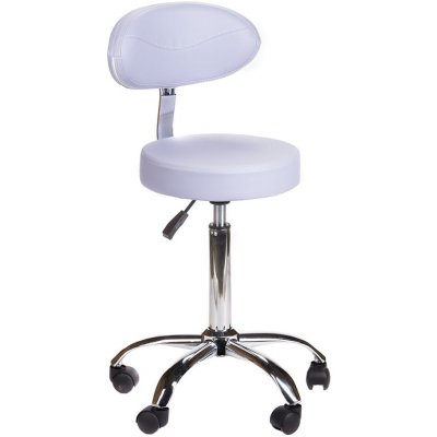 Beauty System kosmetická stolička s opěradlem BD-9934 levandulová – Sleviste.cz