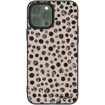 Picasee silikonový černý obal pro Apple iPhone 13 Pro Max - Dots – Zboží Mobilmania