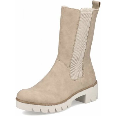 Rieker dámská kotníková obuv X5752-60 béžová – Zbozi.Blesk.cz