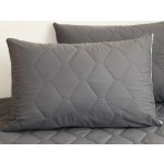 Xpose Prošívaný chránič polštáře šedý 50x70 – Zboží Mobilmania