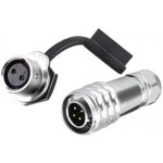 SF12 kovový panelový spojovací konektor, set, IP67 2-pin – Hledejceny.cz