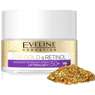 Eveline cosmetics Gold & Kolagen Liftingující peťový krém 50+ 50 ml