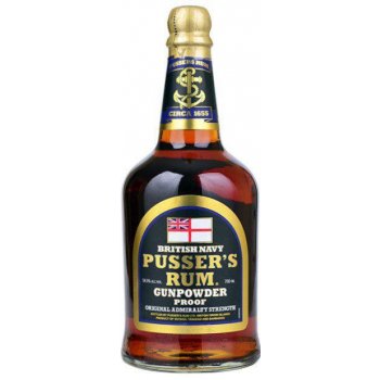 Pusser's Gunpowder Proof 54,5% 0,7 l (holá láhev)