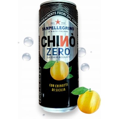 San Pellegrino Chino Zero 330 ml – Zboží Dáma