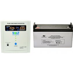 VSelektro záložní zdroj 1050W sinusPRO-1500E + AKU 120Ah