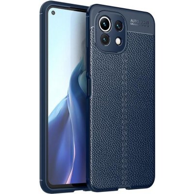 Pouzdro Litchi odolné gelové texturované Xiaomi Mi 11 Lite 4G/5G/11 Lite 5G NE - modré – Zbozi.Blesk.cz