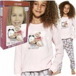 Cornette Kids Girl 994/139 Time To Sleep 2 růžové – Zboží Mobilmania