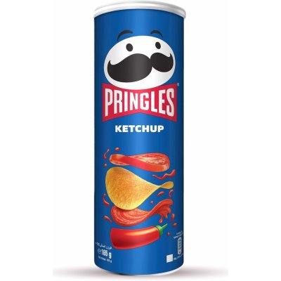 Pringles Ketchup bramborové chipsy 165 g – Zbozi.Blesk.cz