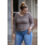 Italy fashion Dámský svetr COCOA Šalvějová, – Zboží Dáma