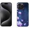 Pouzdro a kryt na mobilní telefon Apple mmCase Gelové iPhone 15 Pro Max - padající květy