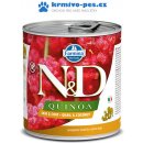 N&D Quinoa Dog Skin & Coat Quail 285 g