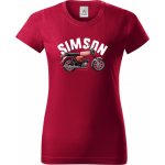 Simson S51 v4 Dámské tričko Basic – Sleviste.cz