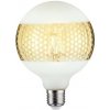 Žárovka Paulmann LED G125 Modern Classic dekorativní pruh zlatá lesklá s puntíky E27 2.700K stmívatelné