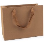 Prima-obchod Dárková taška 23x17,5 cm, barva hnědá přírodní – Zboží Živě
