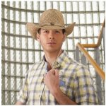 Karpet Pánský klobouk z mořské trávy zdobený šňůrkou originál 700101 – Zbozi.Blesk.cz