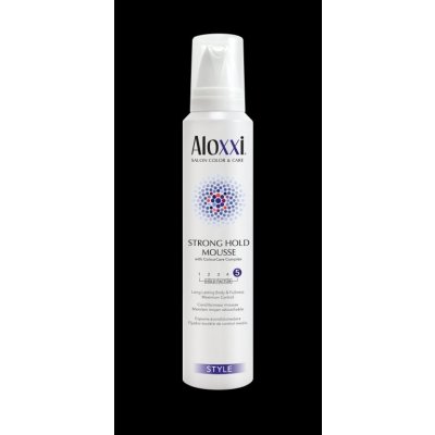 Aloxxi Strong Hold Mousse silně fixační pěna 196 ml