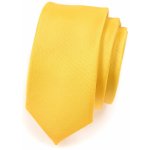 Avantgard Žlutá kravata Slim matná 551 - 7700 Velikost: šířka 5 cm – Zboží Mobilmania