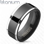 Steel Edge Pánský prsten z titanu 8088 – Sleviste.cz